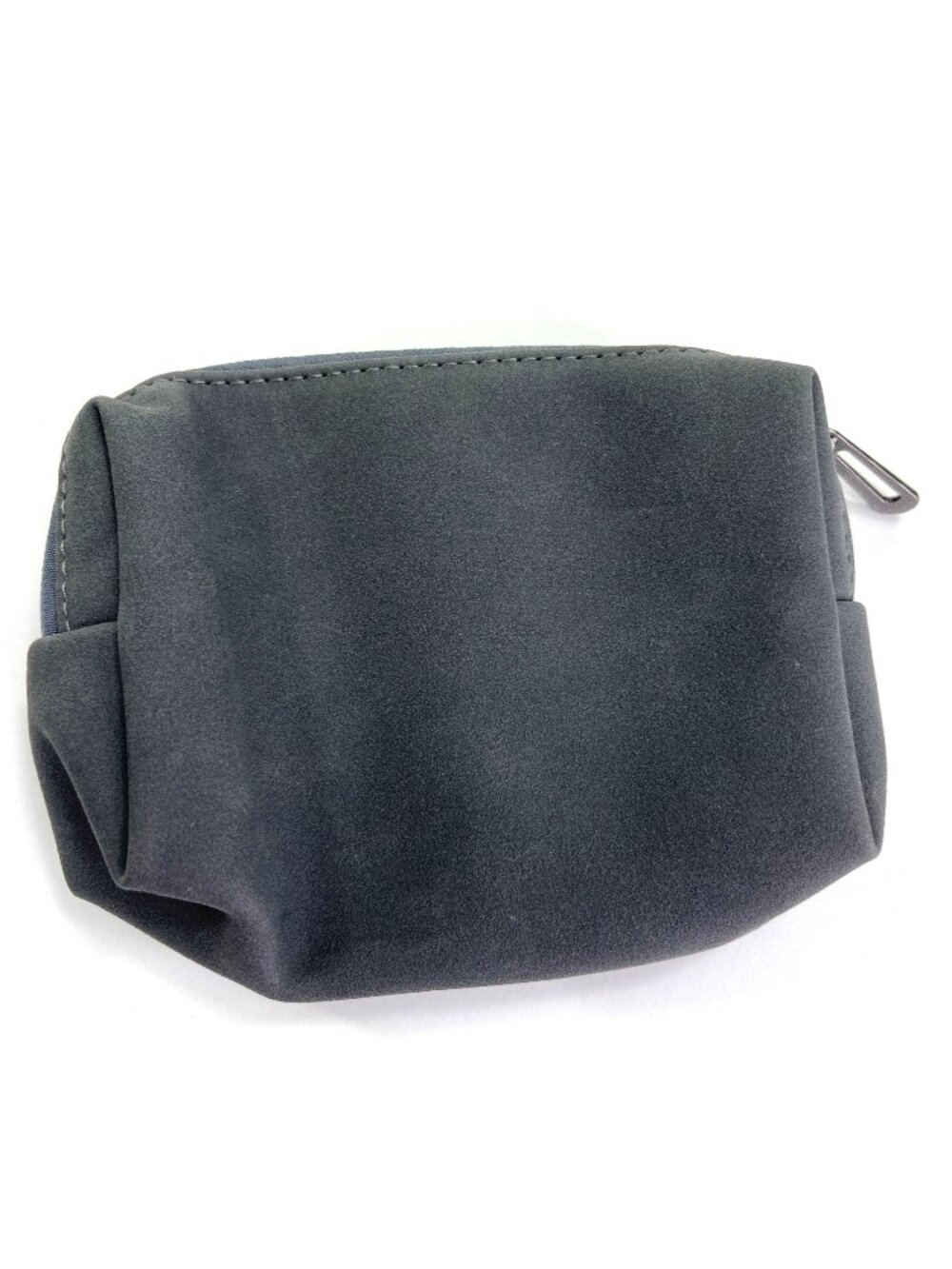Hyzuo Charcoal Gray Soft Tech Pouch Versatile Compact Organizer Bag 90f